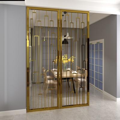 China New Living Room Modern Design Metal Screen Classic/Postmodern Decorative Room Divider for sale