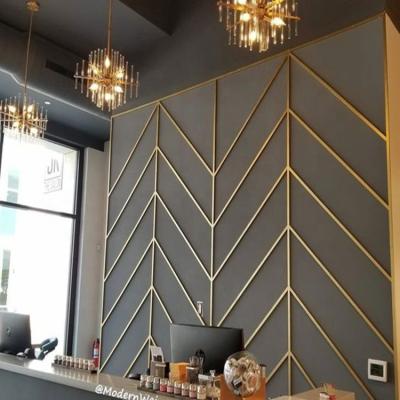 China Modern Tile Accessories Stainless Steel Tile Trim For Wall Decoration 304 Decorative Ceramic Tile Trim Profiles for sale