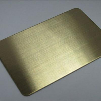 China Decoration Plate Maker Indoor Wall Decorative Stainless Steel 201 304 Sheet for sale