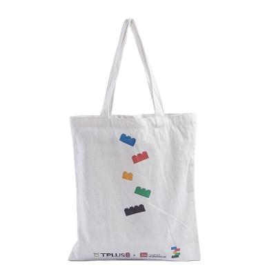 China Customized Promotional Portable Handled Shopping Bag Storage Cotton Tote Bags for sale