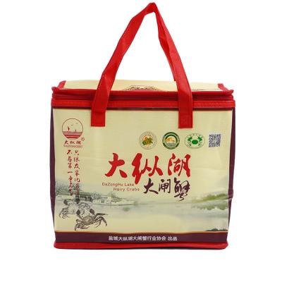 China Factory direct sales non woven insulated cooler bag waterproof cheap insulated reusable food bags for sale