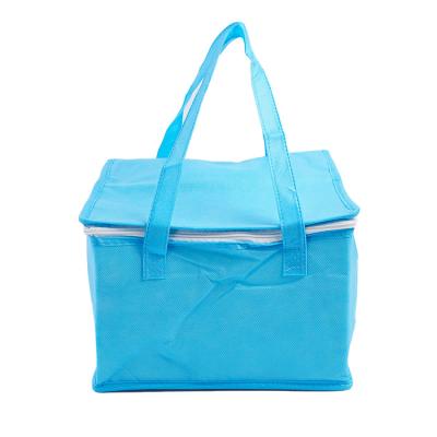 China Waterproof Fine Quality Reusable Tote Bag Insulation Custom Nonwoven Insulated Thermal Bag for sale