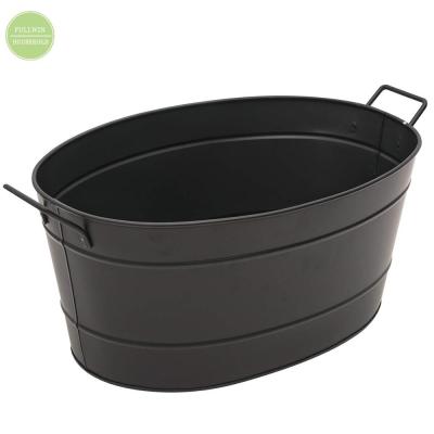 China Sustainable Metal Firewood Bucket for sale