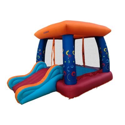 China Oxford Cloth Hot Inflatable House Kids Inflatable Bounce, Outdoor Use Castle Garden House Bouncy Pool With Slide for sale