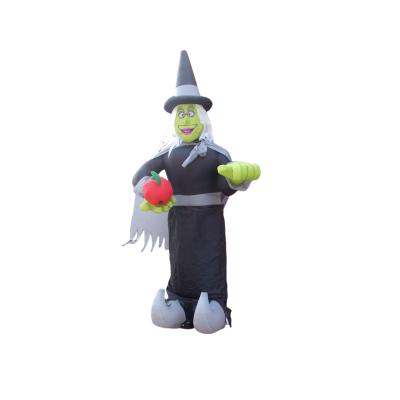 China Halloween Decoration / Commercial Customized 15ft Inflatable Outdoor Halloween Witch for sale