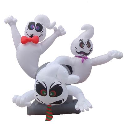 China Halloween Decoration / Commercial Customized Inflatable Halloween Tombstone Ghost Spirit for sale