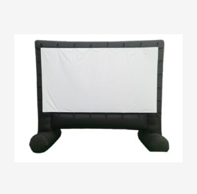 China PVC Factory Customized 18FT Outdoor Inflatable Screen Theater Projector Screen, Inflatable Cinema Cinema for sale