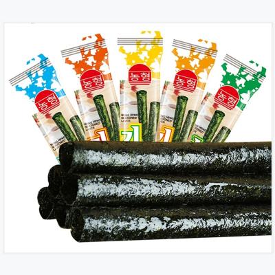 China Good Cooked Seaweed 28.8g Tasty Snacks Flavored Seaweed Roll for sale