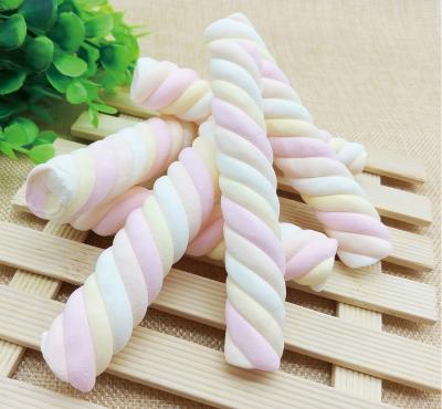 China Wholesale Normal Marshmallow Long Halal Twisted Marshmallows for sale