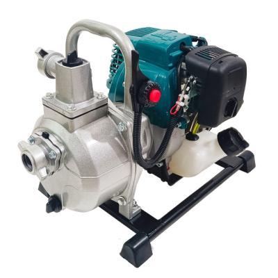 China Portable Irrigation and Agriculture Fuel Pump for 0.75KW 31cc Four Stroke High Quality Engine for sale