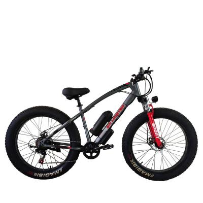 China Walmart Hot Sale 5A Carbon Fiber Big Wheel LCD Display e Electric Bicycle 36v 8ah 26