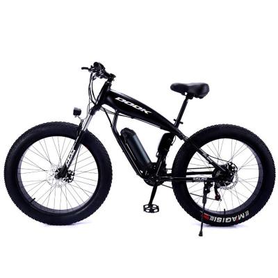 China 2022 New 26 Inch 48v Aluminum Alloy Electric Bikes / Fat Tire 750w Electric Bicycle 30km/h 750 Watt E Bike for sale