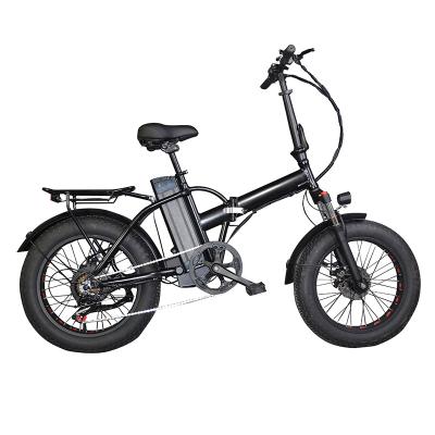 China Aluminum Alloy 20 Inch Fat Tire Snow Tire Electric Bike 4.0 Electric Bike Cycles Dual Seat Electric Bicycle E-Bike For Men for sale