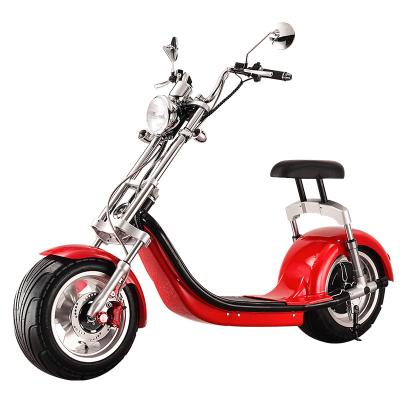 China 2021 new fashion aluminum alloy ciclo bicicleta electric motorcycle fat tire unisex wholesale electric scooter citycoco 12 inch for fashion people for sale