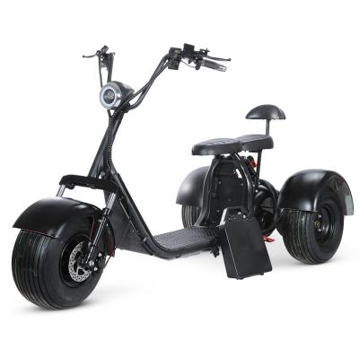 China Fat EEC 1500w/2000W 3 wheel scooter Citycoco Elektro scooter golf tricycle unisex electric cart scooter for sale