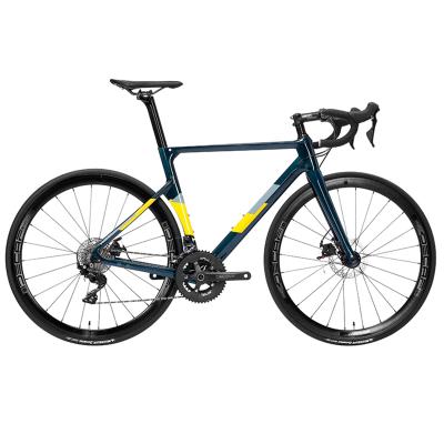 China carbon fiber ciclo 2022 bicicleta carbon frame road bike 700C carbon fiber bicycle 22s complete track bike new for packing for sale