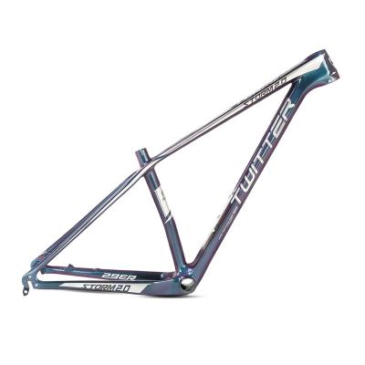 China Sport Customized T800 Full Brake Carbon Mountain Bike Frame 29 Inch XC Dual Disc Bicycle Frame High Quality For Downhill for sale