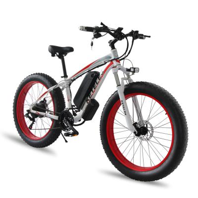 China Fat tire electrica aluminum alloy factory bicicleta dirt bike 48v 350w mountain direct electric electric hybrid bike for sale