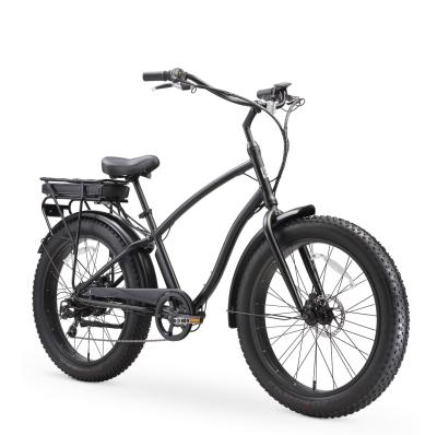 China Hot Sale Aluminum Alloy Fat Tire Mountain Electric Bike Mtb Cycle Big Tire For Man 500w Motor Bike Snow Fat Bike for sale