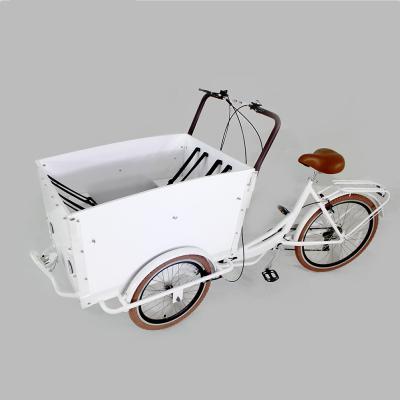 China 36V 48V 60V Pedicab Parent and Child Electric Tricycle Multi Wheels Truck eBike Three Wheels Family Cargo Ciclo de bicicleta Transport Cargo Trishaw for sale