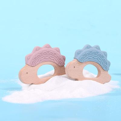 China Safe for Baby Teething Safe for Christmas Halloween Baby Teether Teether Toys Silicone for Wooden Babies for sale