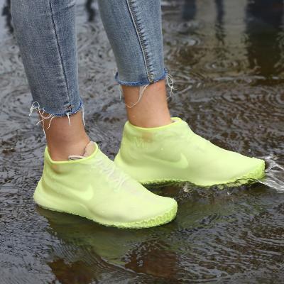 China Water proof\fashion\proof\fashion\comfortable\durable\non-slip\fancy comfortable\durable\non-slip\fancy water rainproof silicone overshoe shoe cover ultra elastic and reusable for sale