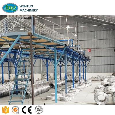 China Copper Plating Wire Multi Wire Machine Production Electroplating Line for sale