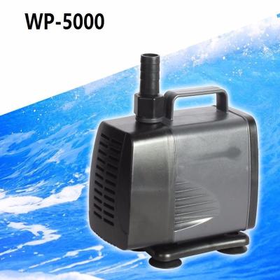 China Viable high quality WP-5000/WP 5000 60W for fish tank ultra quiet aquarium pump submersible water pump for sale