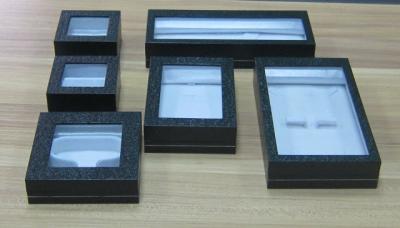 China Plastic Jewelry Boxes with open window for sale