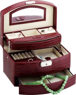 China Leather Jewelry Collection Boxes, cardboard paper case for sale