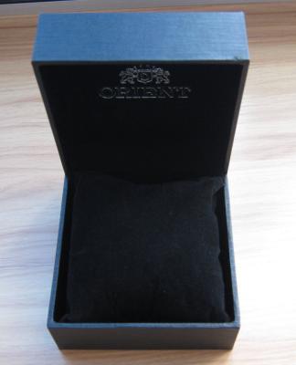 China Classic Plastic Blue Watch Boxes with black suede pillow for showing watch for sale