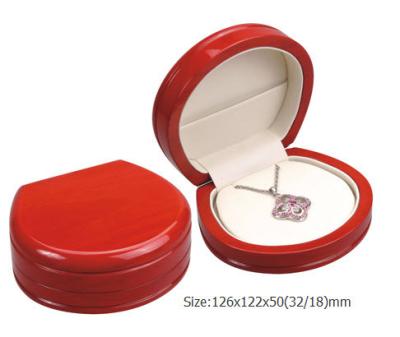 China Oval Wooden Jewelry Box for sale