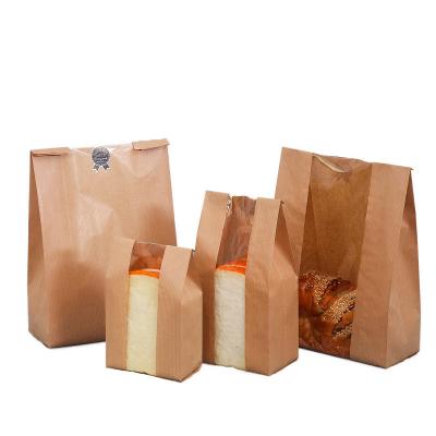 China Packaging Food Grade Paper Packaging Bread Bags for sale