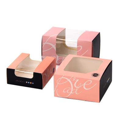 China Recyclable Wholesale Custom Logo And Packaging Box With Window for sale