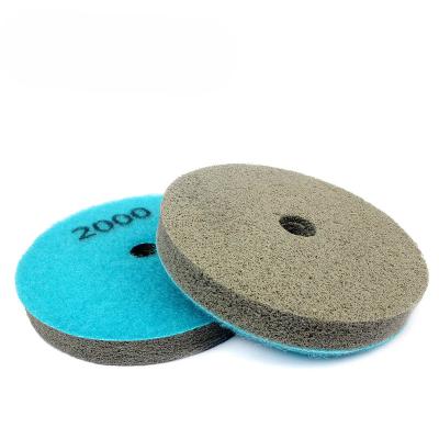 China Granite Polishing Manufacturer Supply 3 4 5 6 7 8 9 10 Inch Diamond Sponge Polishing Pad Marble Granite Quartz Concrete Floor for sale