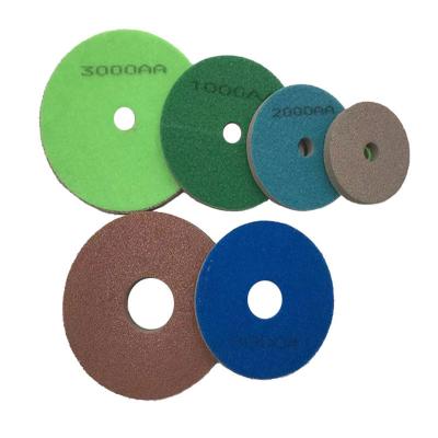 China Granite Polishing Customizable3 4 5 6 7 8 9 10 Inch Diamond Sponge Polishing Pad Marble Granite Quartz Concrete Floor Polishing Tool for sale