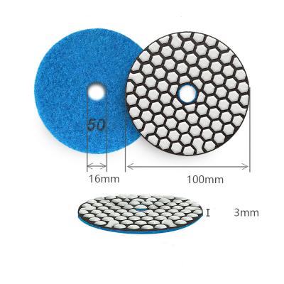 China 10pcs/set Easy Sanding Flexible Bond Buffin Dry Diamond Polishing Pad 3