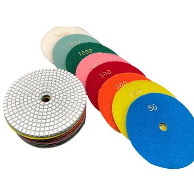 China Size 5/6 inc polishing pads. Easy Wholesale Custom Polish Renovation Ceramic Tile Resin Slate Tool for sale