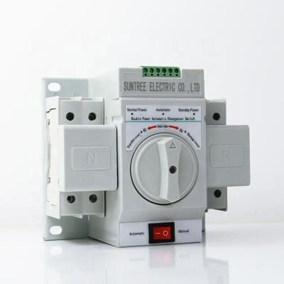 China China Suntree SQ3W Industrial Series Manual Automatic Transfer Switch 2P 4P 63A ATS 220V for sale