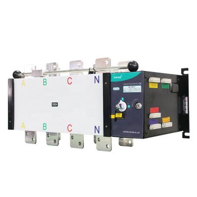 China Double Complex Contact SQ5 Series 3 Phase Automatic Transfer Switch For Generator 200A AC Type ATS for sale