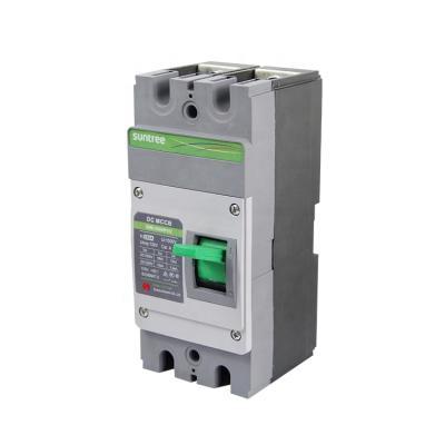 China Best PV Solar System Price Single Phase Circuit Breaker MCCB 2 Pole 63 Amp 1000V MCCB for sale