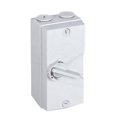 China Hot Selling Waterproof Isolator Switch 440V IP65 ON-OFF-ON AC Type 63A Switvh for sale