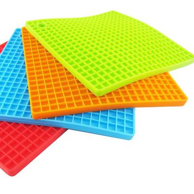 China Multifunctional Heat Resistant Silicone Pot Holder Silicone Trivet for sale