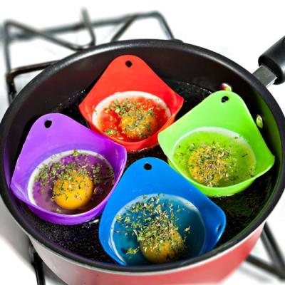 China Hot Selling Non Stick Silicone Egg Poacher Boiler for sale