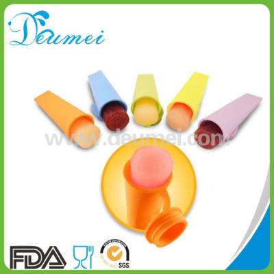 China Hot Selling Baby BPA Free Silicone Ice Pop/Silicone Ice Popsicle/Silicone Ice Lolly Mold for sale