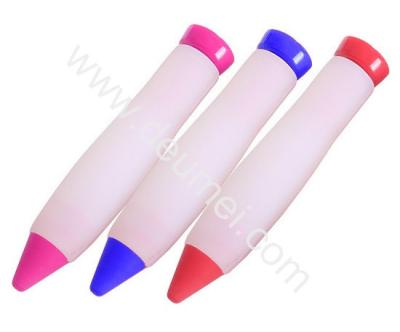 China Promotion Gift Food Grade Silicone Cupcake And Chocolate Decorating Pen DIY Squeeze Pen for sale