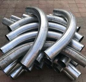 China Sch 40 Butt Weld Bend , 45 90 180 Degree Pipe Bend Long Radius for sale