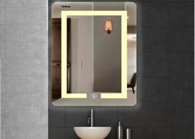 China 21.5 Inch Stylish Lcd Bathroom Mirror Rectangle Shape USB Output Supported for sale