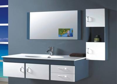 China IP65 Waterproof Mirror Tv , Rectangle Smart Mirror Tv Full HD For Bathroom for sale