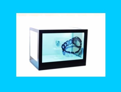 China Custom Color Transparent LCD Display Case With Digital Signage High Brightness for sale